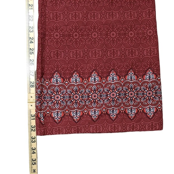 prAna Elastic Waist Loose Flowy Summer Pants Wmns L Bohemian Comfortcore Casual - Picture 4 of 7